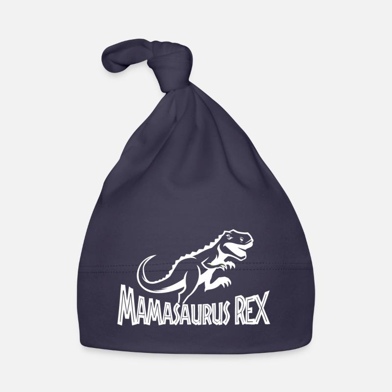 Mamasaurus Rex - Bonnet bio Bébé - marine