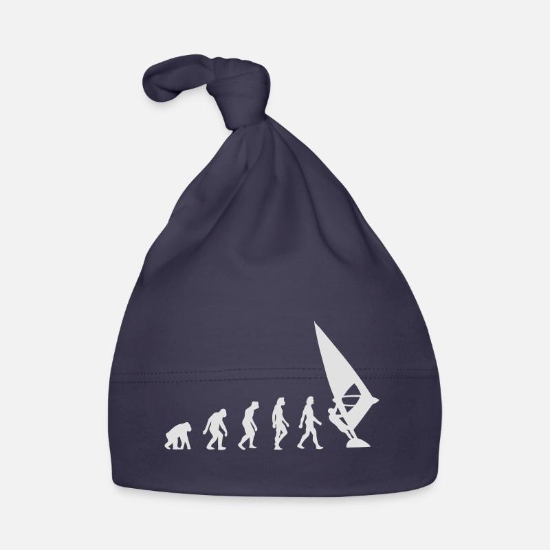 L'évolution de la planche à voile - Bonnet bio Bébé - marine
