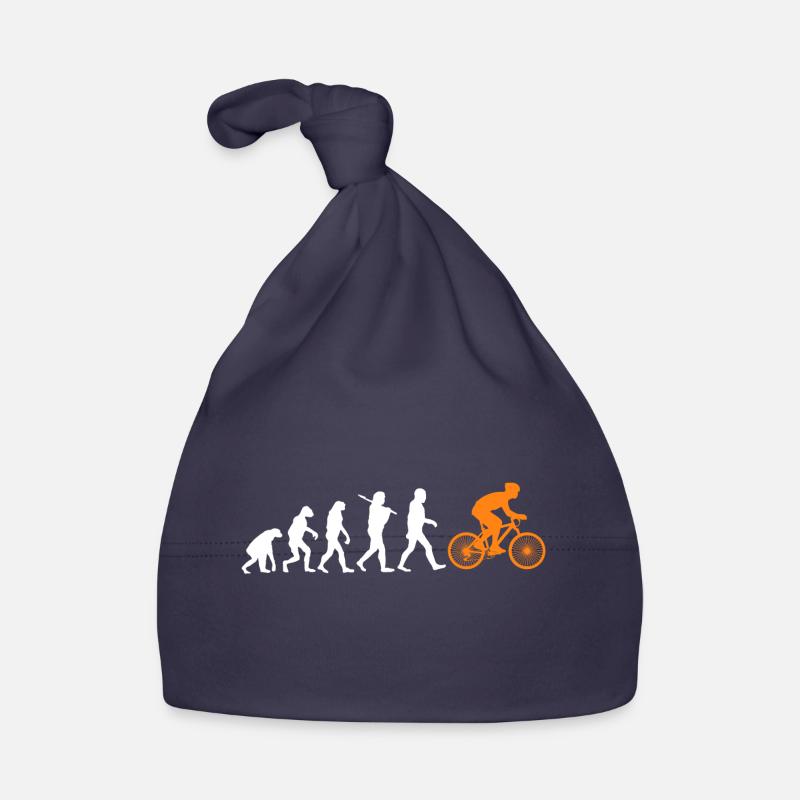 Evolution Bicycle Bicycle Cycling Gift cool Organic Baby Cap