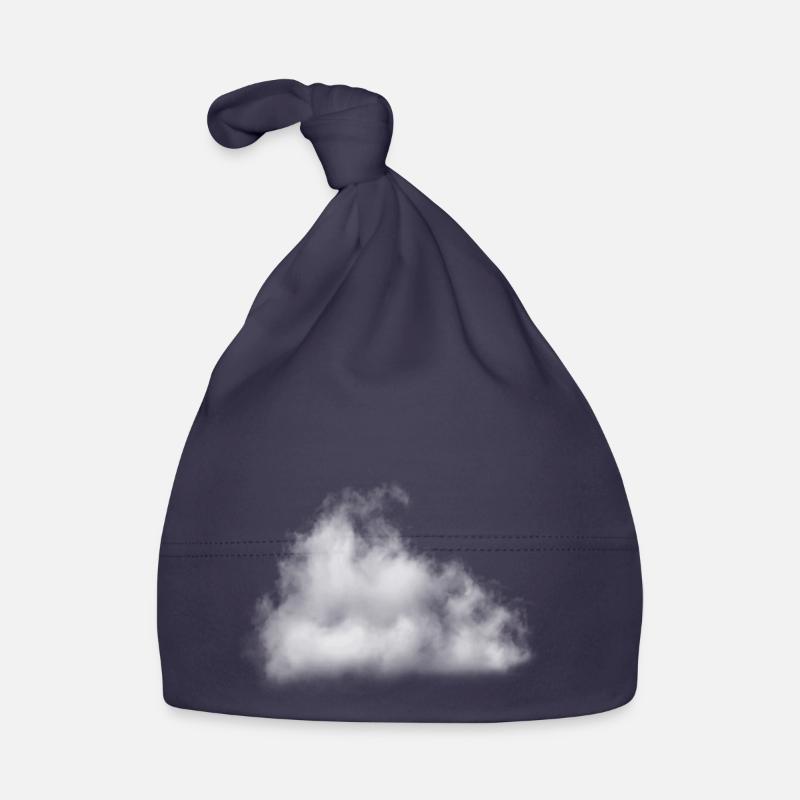 White Cloud Baby Bio-Mütze