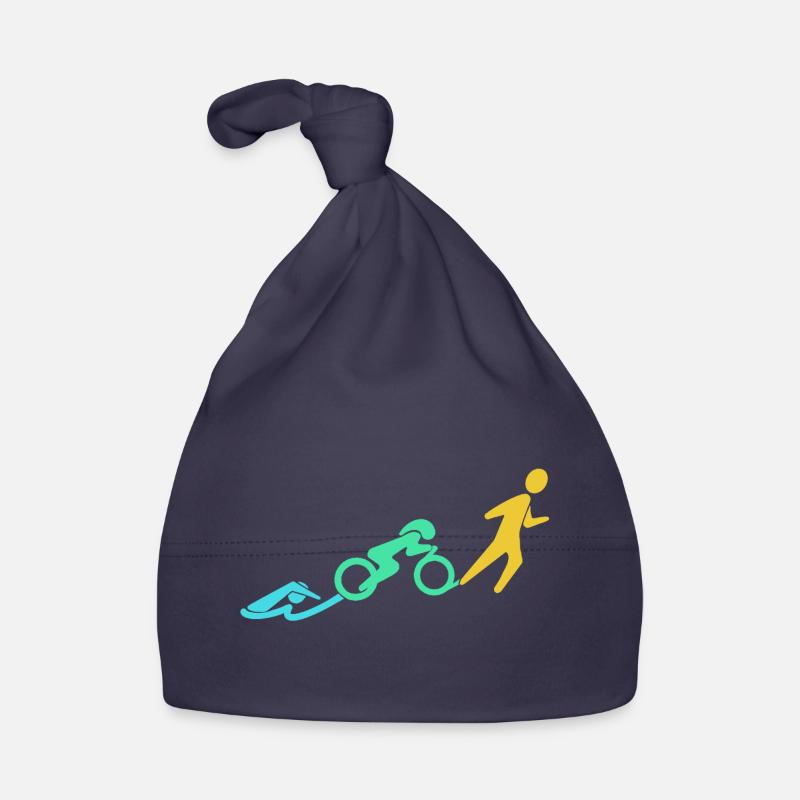 Course cycliste Movement Arc Sprint - Bonnet bio Bébé - marine