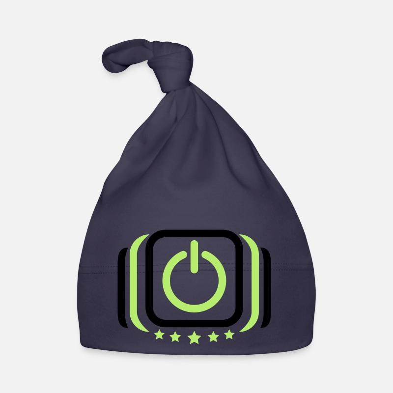 Power on off on off switch Organic Baby Cap
