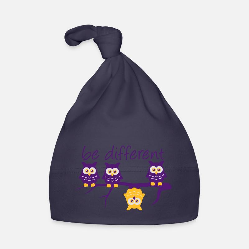 Abdulazeez be different 4 owls differ Organic Baby Cap