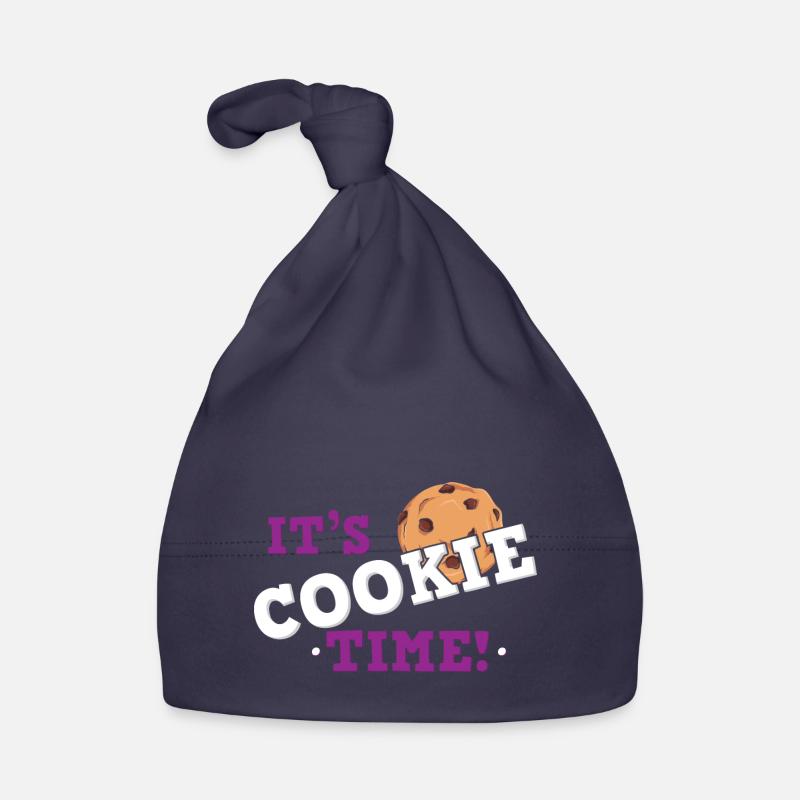 C’est Cookie Time - Cadeau d’amateur de biscuits Bonnet bio Bébé