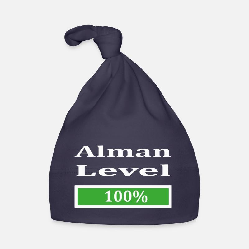 Alman - Bonnet bio Bébé - marine