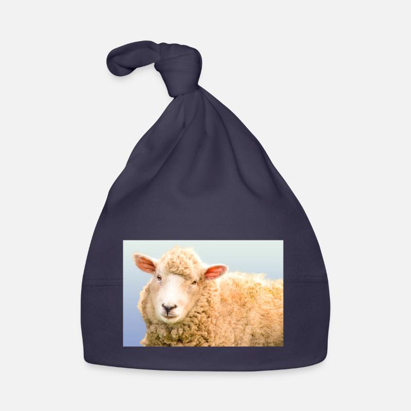 Schaf Baby Bio-Mütze