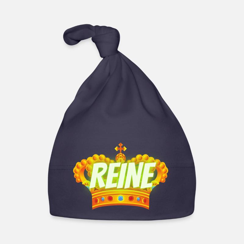 REINE - Bonnet bio Bébé - marine