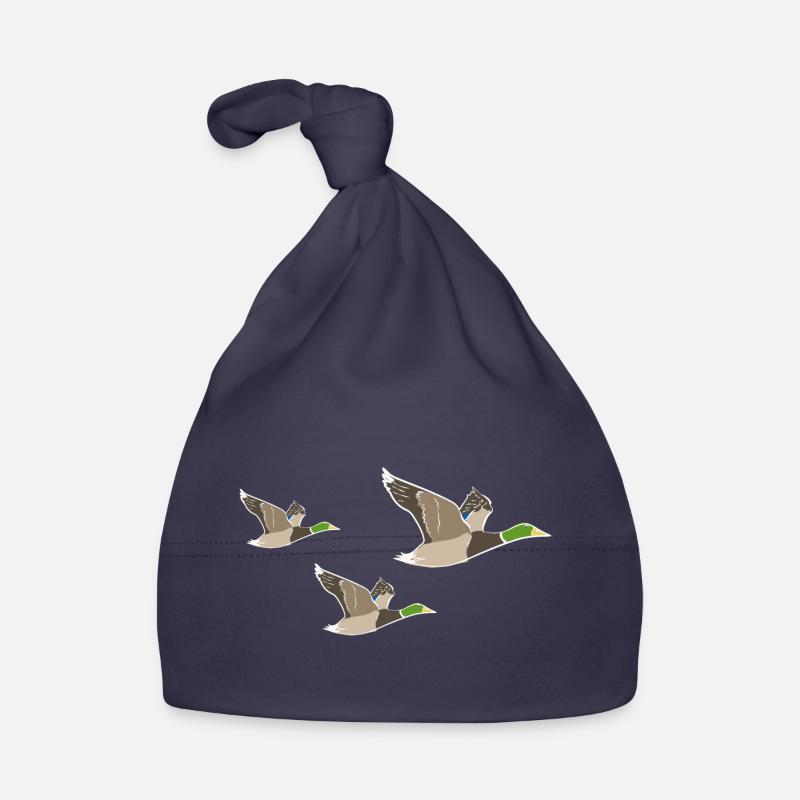 Flying Duck Duck Quak Organic Baby Cap