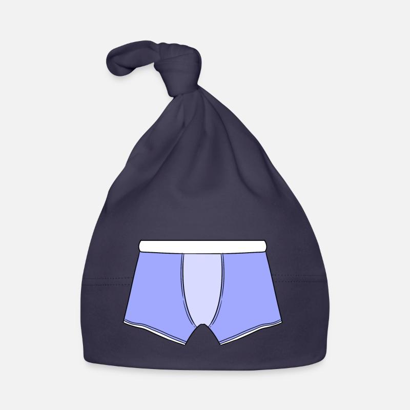 Caleçon / caleçon - Bonnet bio Bébé - marine