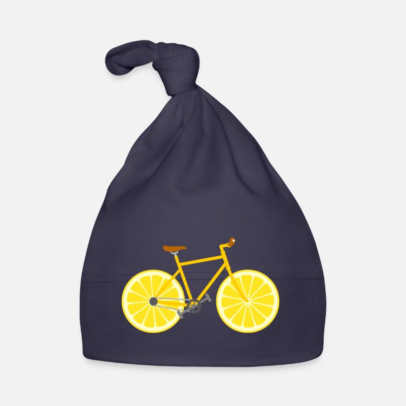 Bicycle Fruit Fruit Lemon Organic Baby Cap