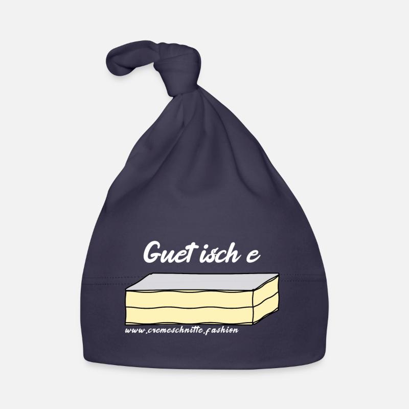 Guet isch e Cremeschnitte Baby Bio-Mütze