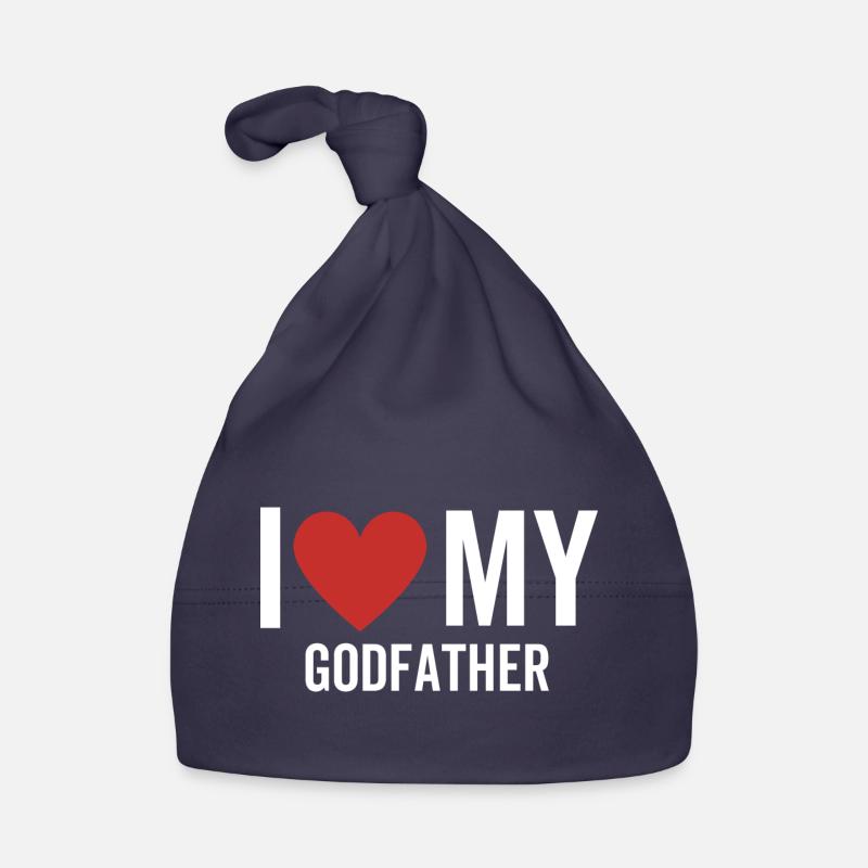 J’aime mon parrain Bonnet bio Bébé