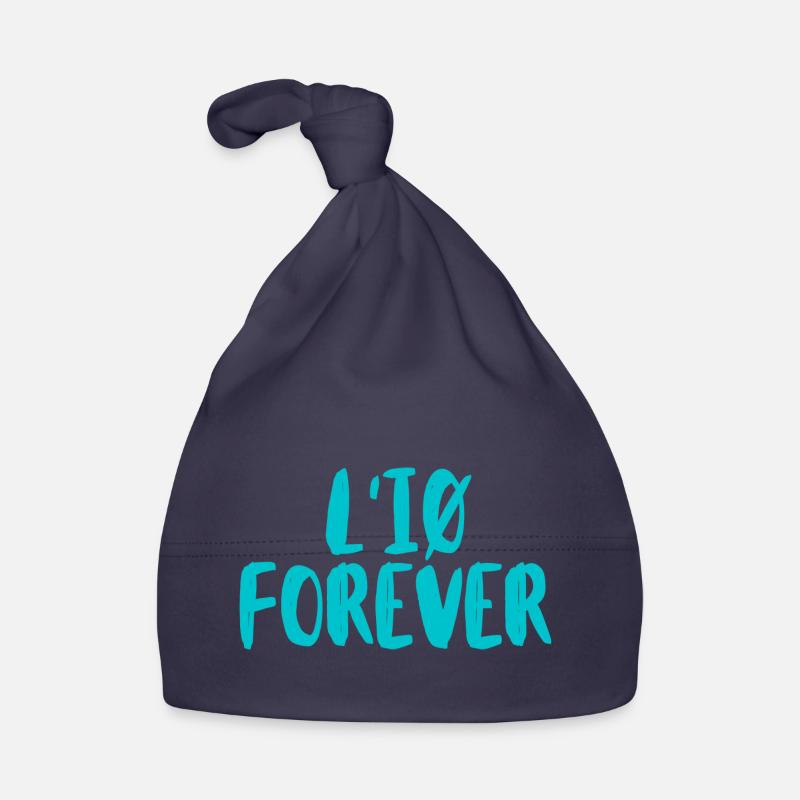 IØ, série Ile d'Oléron - Bonnet bio Bébé - marine