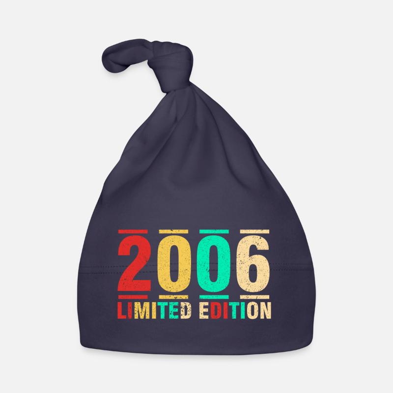 Jubiläumsgeschenk 2006 Limited Edition 2006 Baby Bio-Mütze