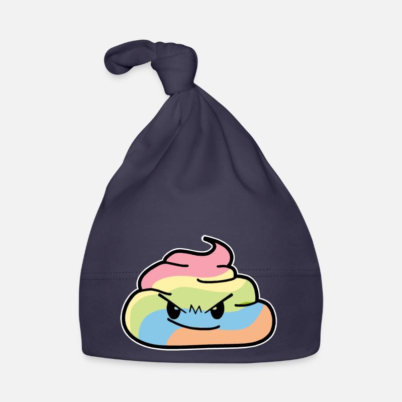 Rainbow Bunch - Caca grincheux Bonnet bio Bébé