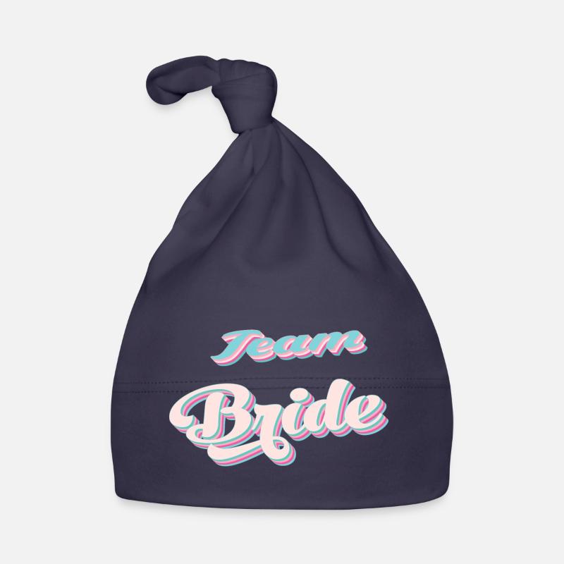 Team de la mariée team bride evjf Bonnet bio Bébé