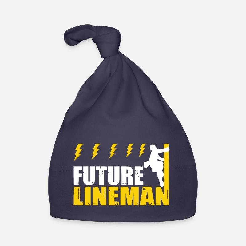 Future Lineman Funny Electric Cable Lineman Baby Bio-Mütze