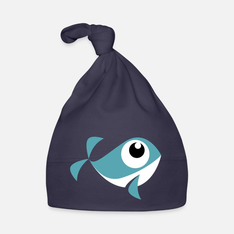 comic whale Organic Baby Cap