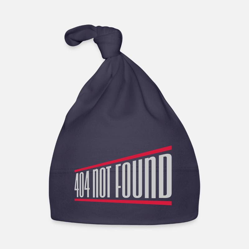404 not found Computer Baby Bio-Mütze