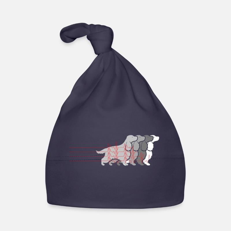 Cocker Spaniel Heartbeat Funny Dog Owners Organic Baby Cap