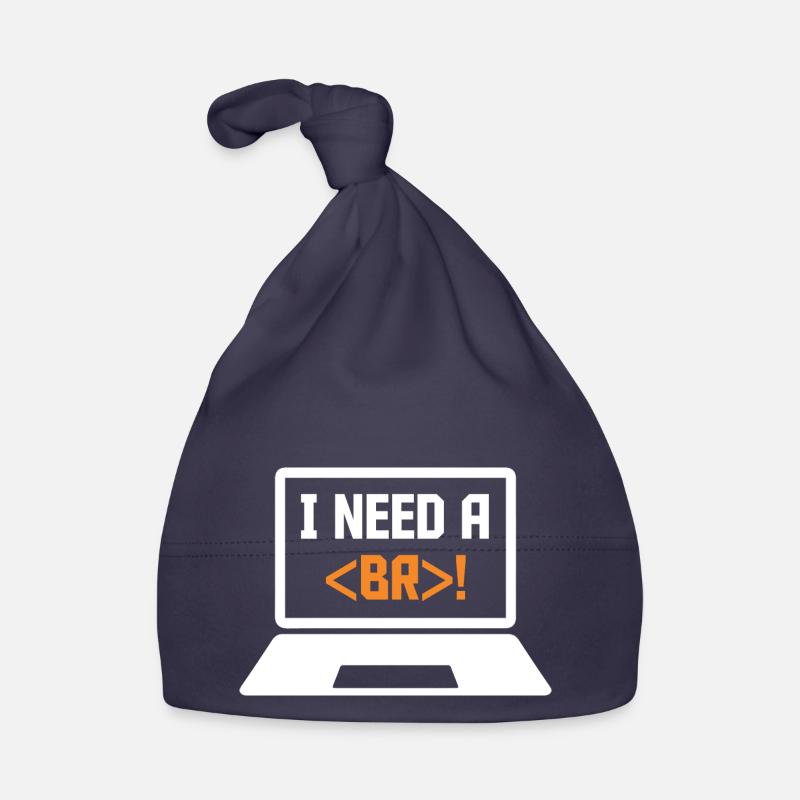 I Need A Break Coding Programming Computer Scienti Baby Bio-Mütze