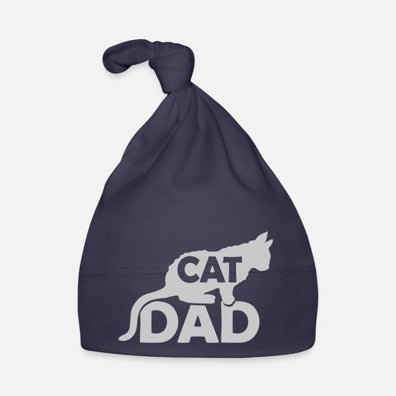 Logo Design Chat Papa Bonnet bio Bébé