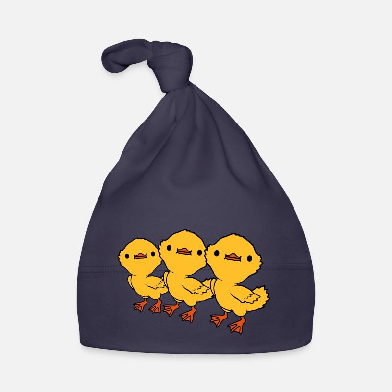 3 Équipe d’amis des canetons Bonnet bio Bébé