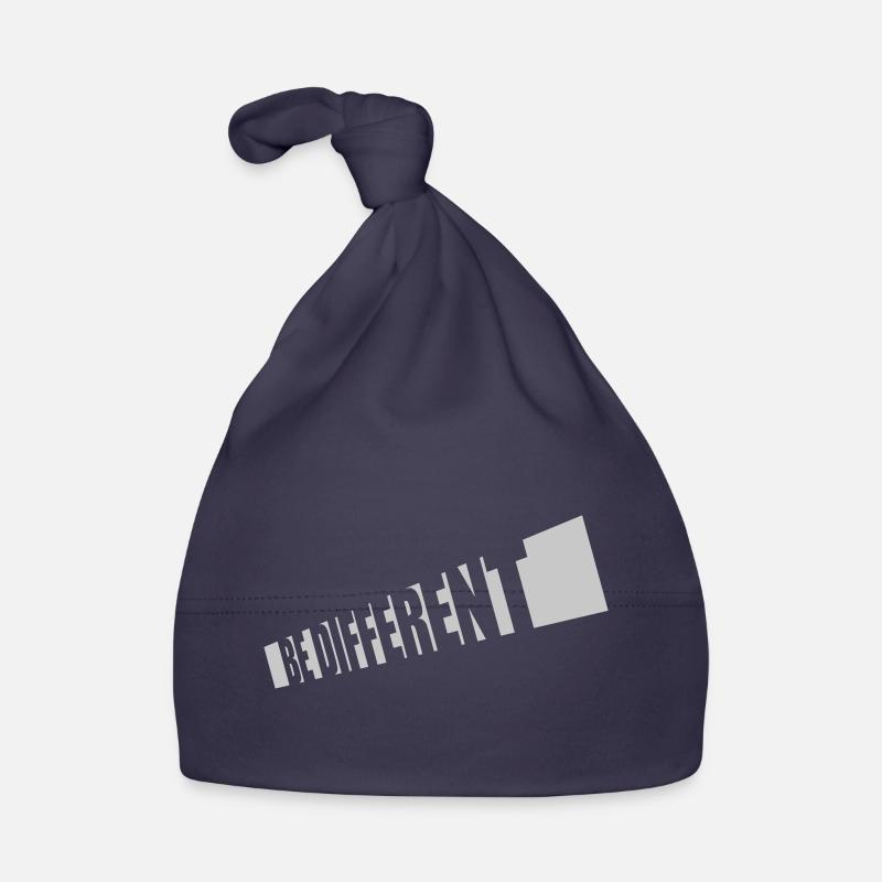 Soyez différent Logo Design Bonnet bio Bébé