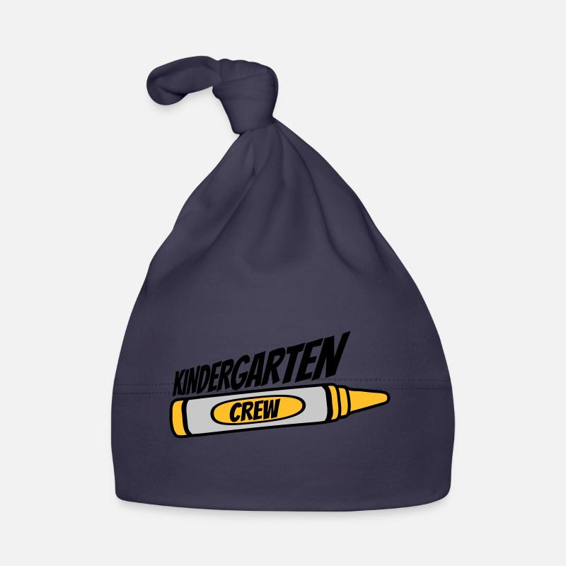 Équipe de crayon de cire de l’équipe de la maternelle Bonnet bio Bébé