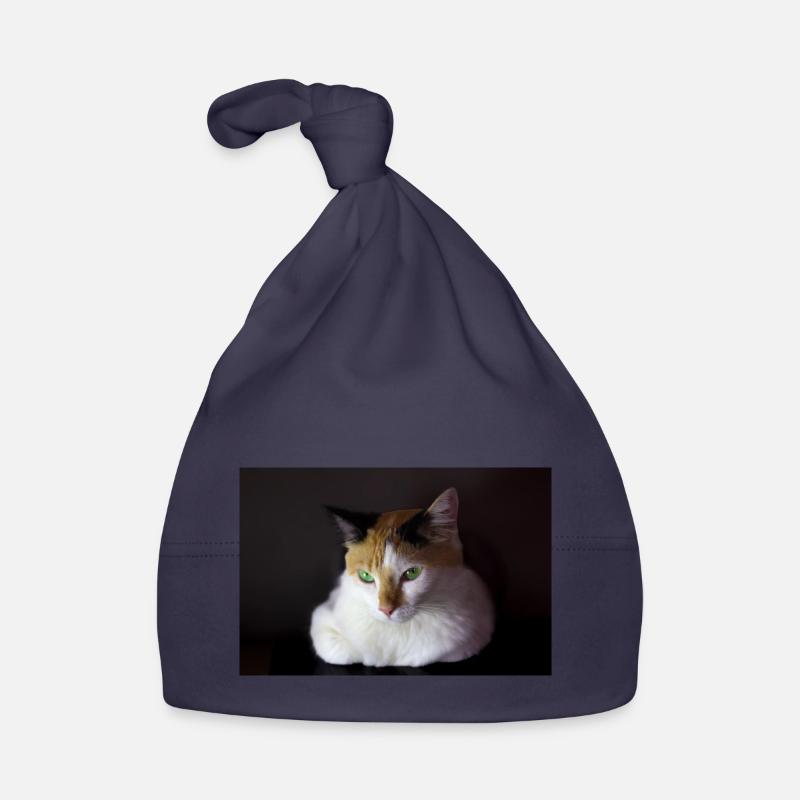 Nina le chat Bonnet bio Bébé