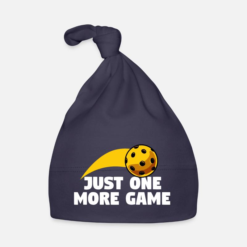 Just One More Game Pickleball Schläger Netz Paddle Baby Bio-Mütze