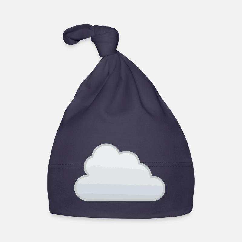 Wolke Cloud Himmel Geschenkidee Baby Bio-Mütze