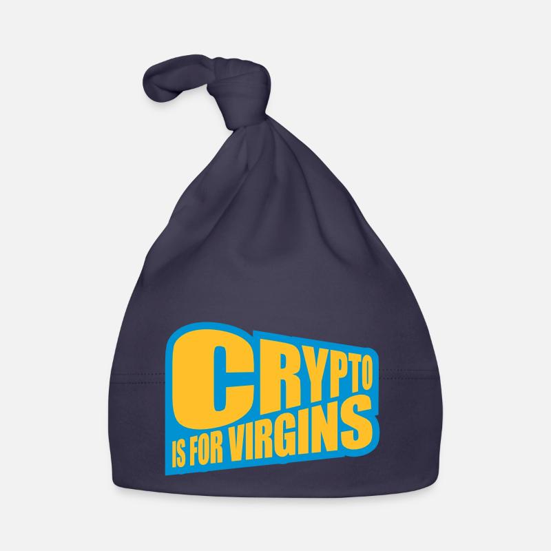 Crypto est pour les vierges Bonnet bio Bébé