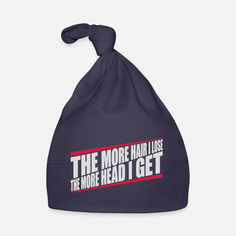 I get more head Organic Baby Cap