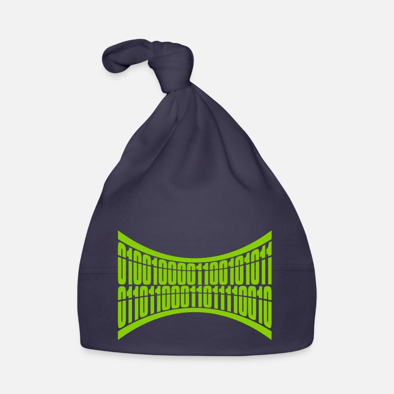 Langage de programme de code binaire Bonnet bio Bébé
