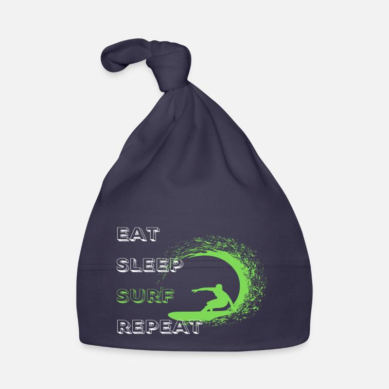 Manger Dormir Surf Répéter Bonnet bio Bébé