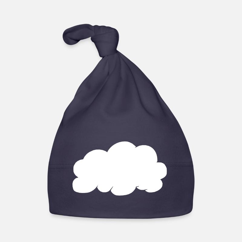Weather Cloud Clouds Rain Sky Vector 17 Organic Baby Cap