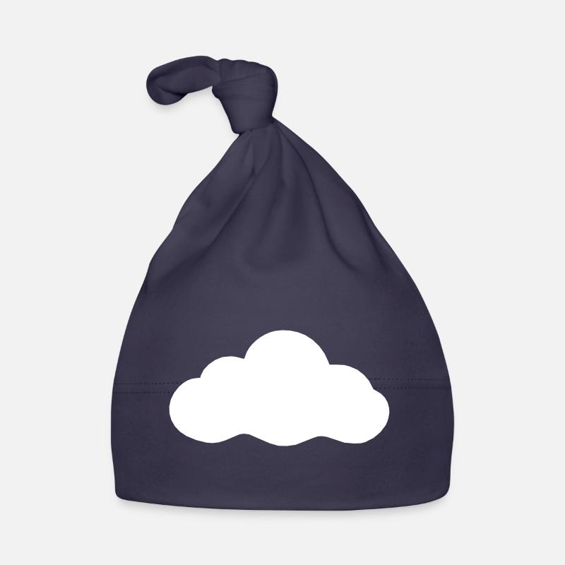 Weather Cloud Clouds Rain Sky Vector 8 Organic Baby Cap