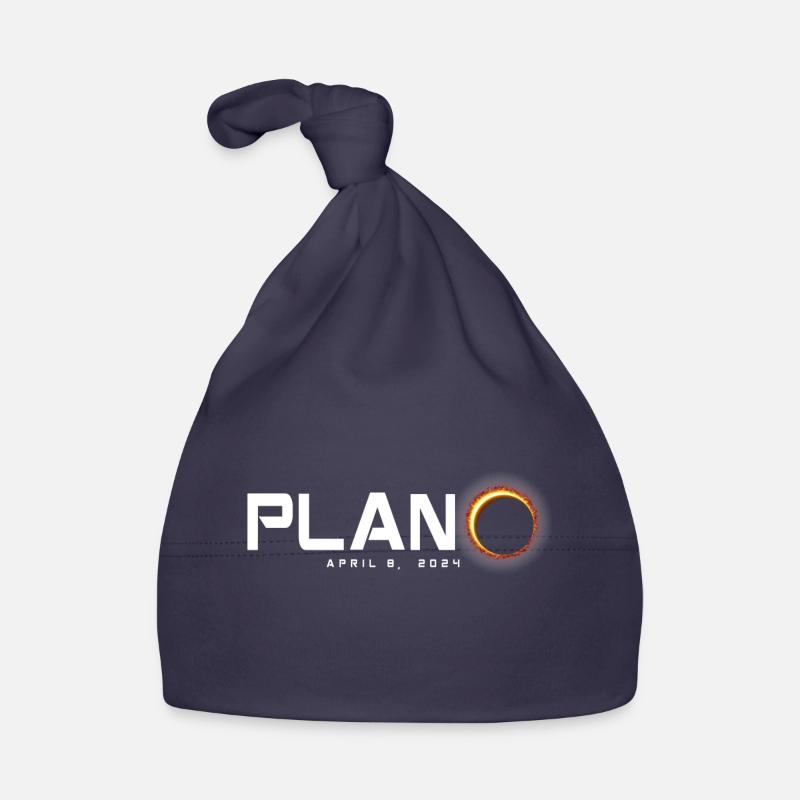 Plano Texas 2024 Eclipse Souvenir 8 avril Bonnet bio Bébé