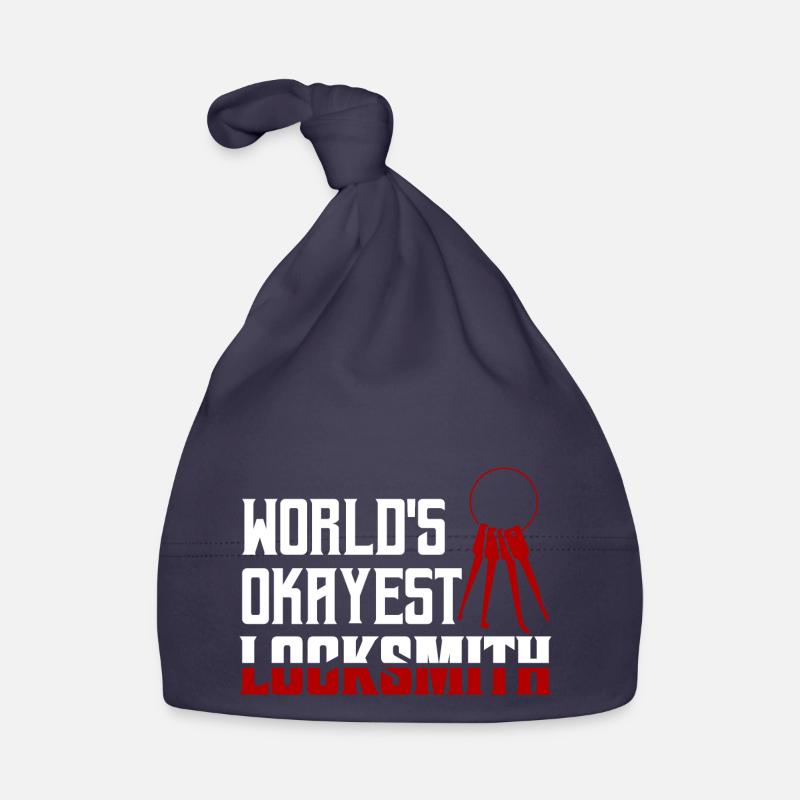 World's Okayest Locksmith Pick Locks Lockpicker Organic Baby Cap