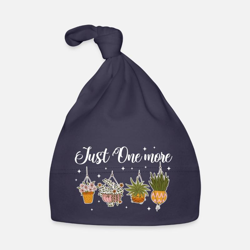 Juste une plante de plus Bonnet bio Bébé