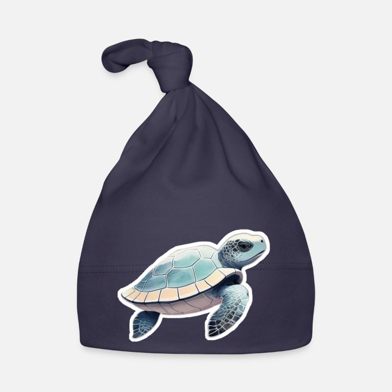 Turtle Organic Baby Cap