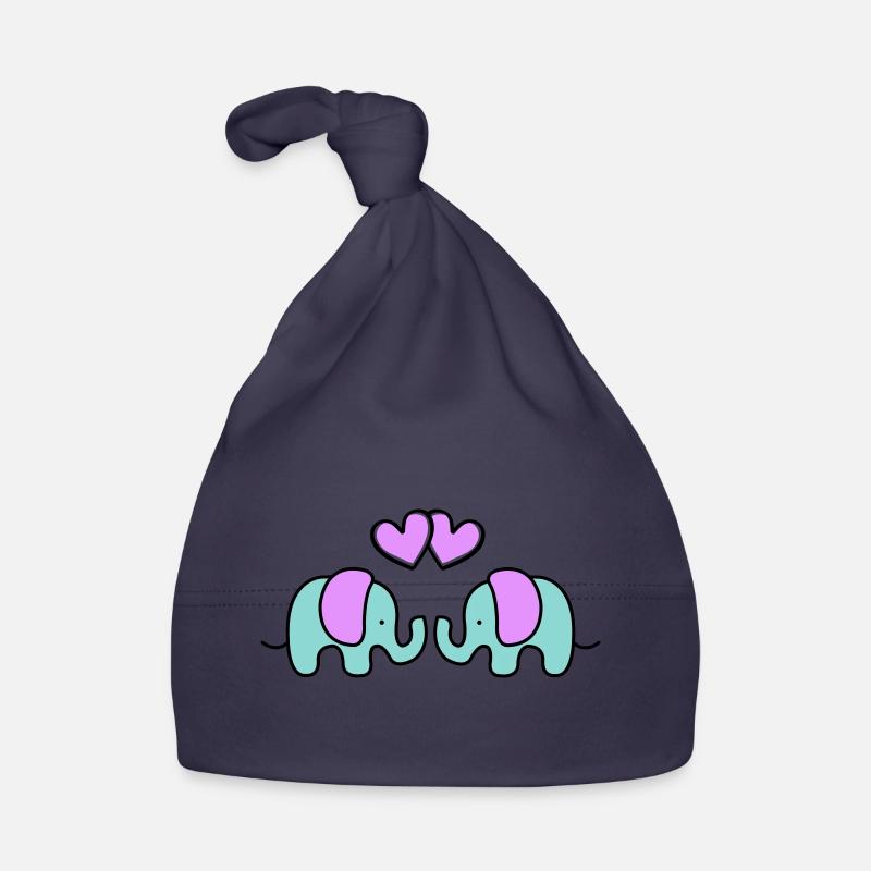 Bébés éléphants Bonnet bio Bébé