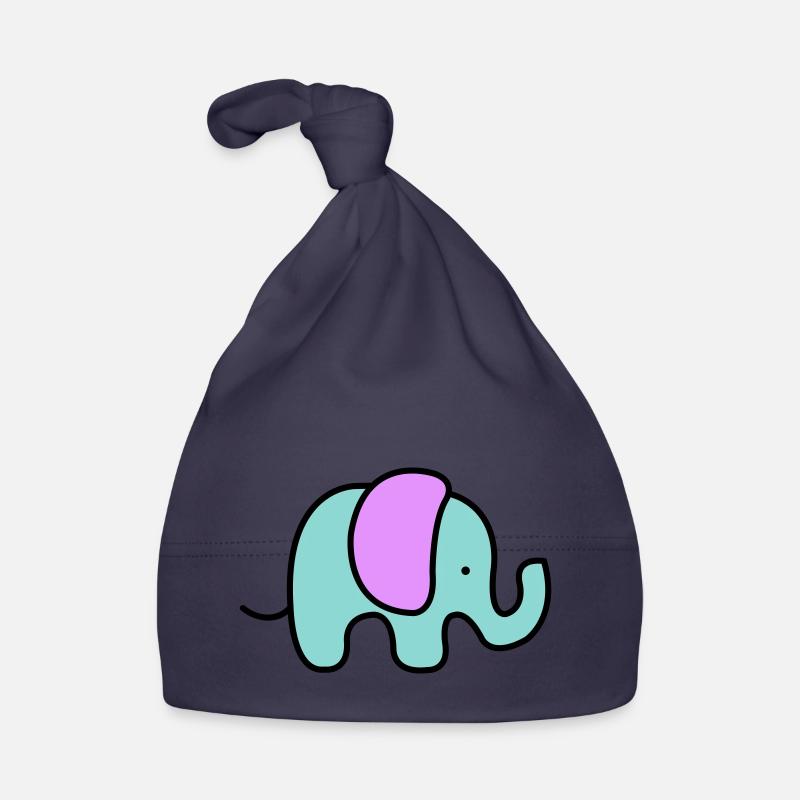Bébé éléphant Bonnet bio Bébé