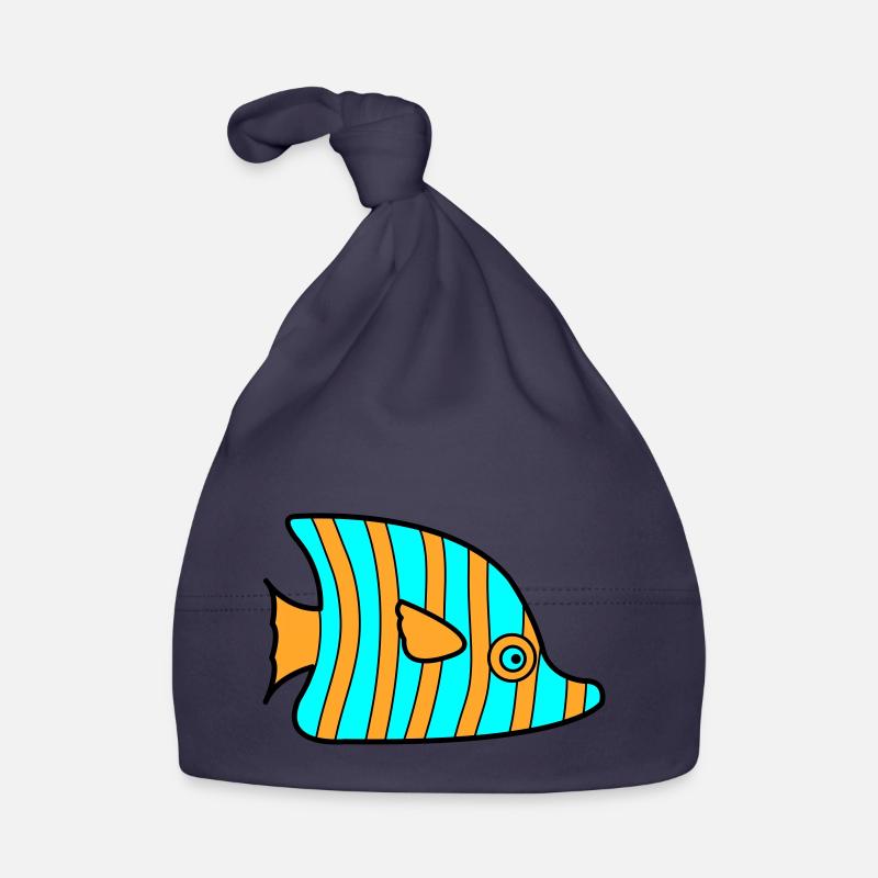 fish Organic Baby Cap