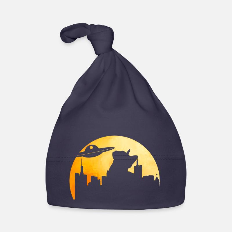 Alien Alien Cat Organic Baby Cap