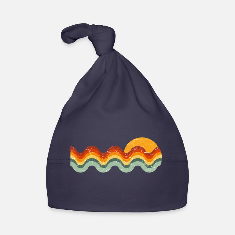 vague rétro Bonnet bio Bébé
