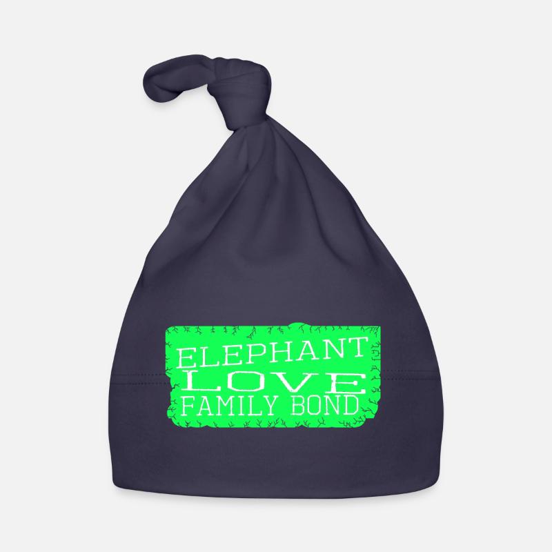 geek elephant behavior present fun funny quote Organic Baby Cap