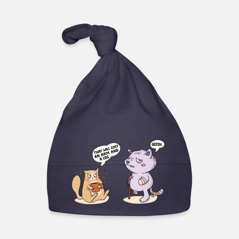 That Will Cost An Arm And A Leg Funny Cat Talking Organic Baby Cap