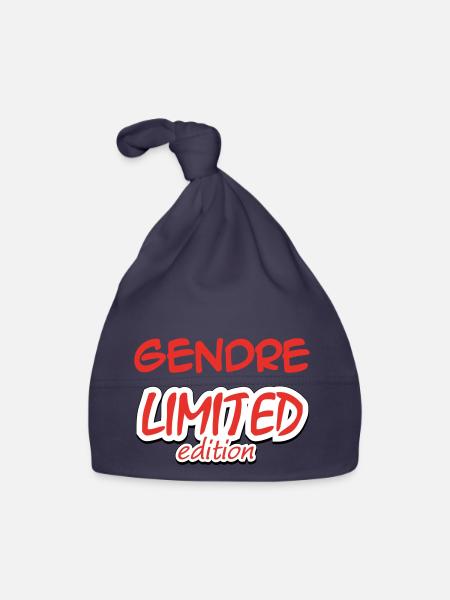 GENDRE LIMITED EDITION - Organic Baby Cap - navy - Front